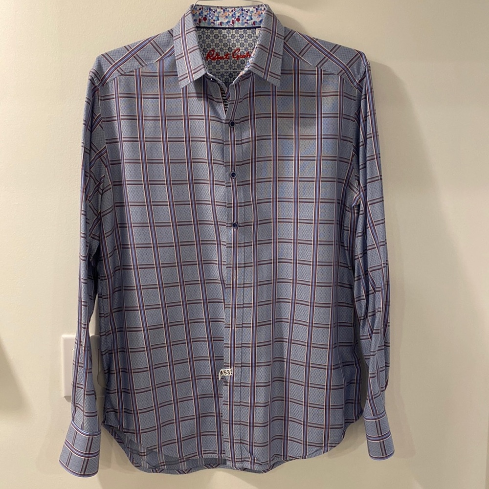 Robert Graham Dress Shirt. Freshly dry cleaned ready for new home.